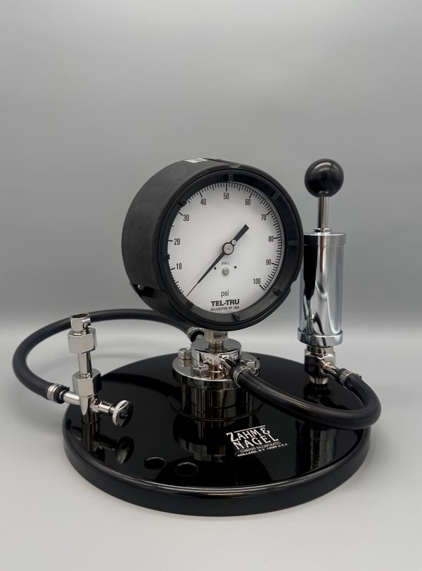 Pneumatic Gauge Tester w/ 100PSI Test Gauge
