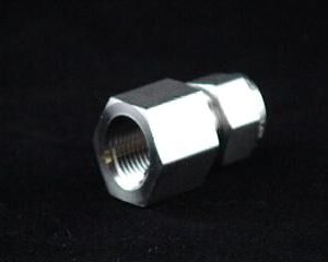9160 - Connector, 5/16" Tube OD X 1/4" FNPT Stainless Steel